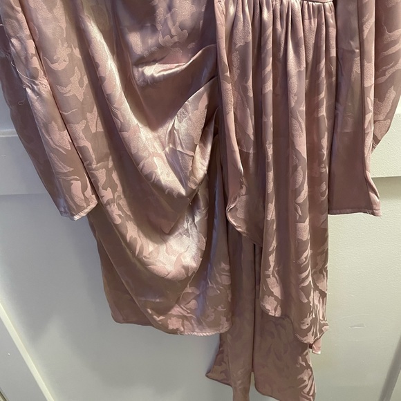 Pink Satin Dress - Picture 3 of 3